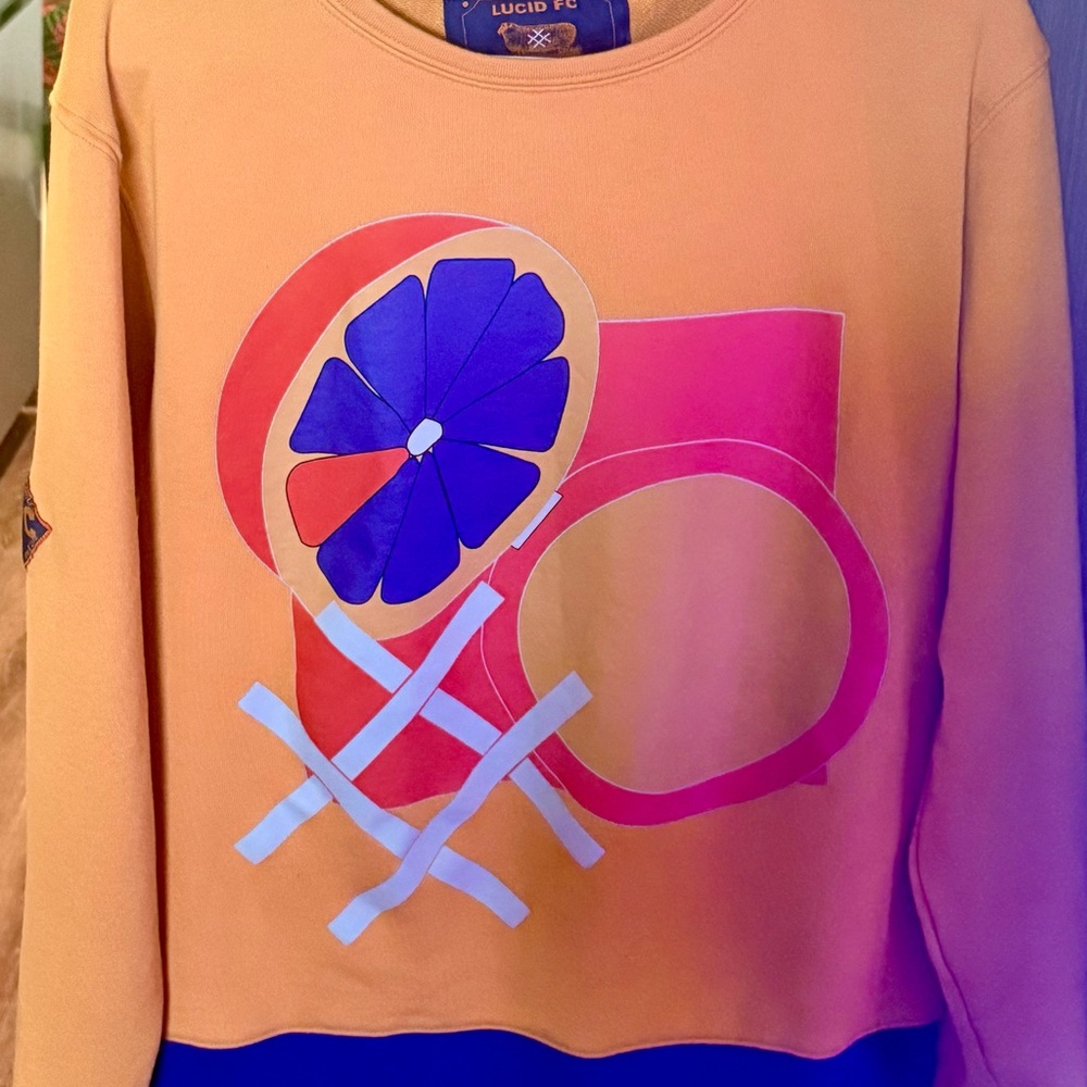 Clockwork Orange Crew Neck Sweatshirt from Lucid FC